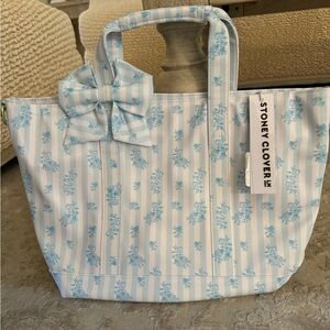 Stoney Clover Lane mini tote bag - high tea collection / Fine China print